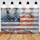 Фотофон MOCSICK с изображением Дня независимости, Фотофон с изображением кирпичной стены, Фотофон с американским флагом для кабины