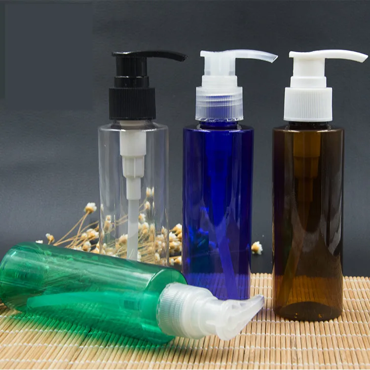 Пластиковые флаконы для лосьона 6 шт. 120 мл с насосом лечения шампуня ухода за