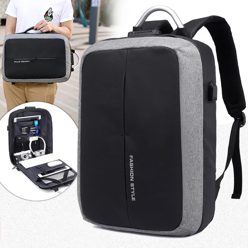 Нейлоновый usb интерфейс противоугонная сумка для ноутбука Macbook pro air hp xiaomi