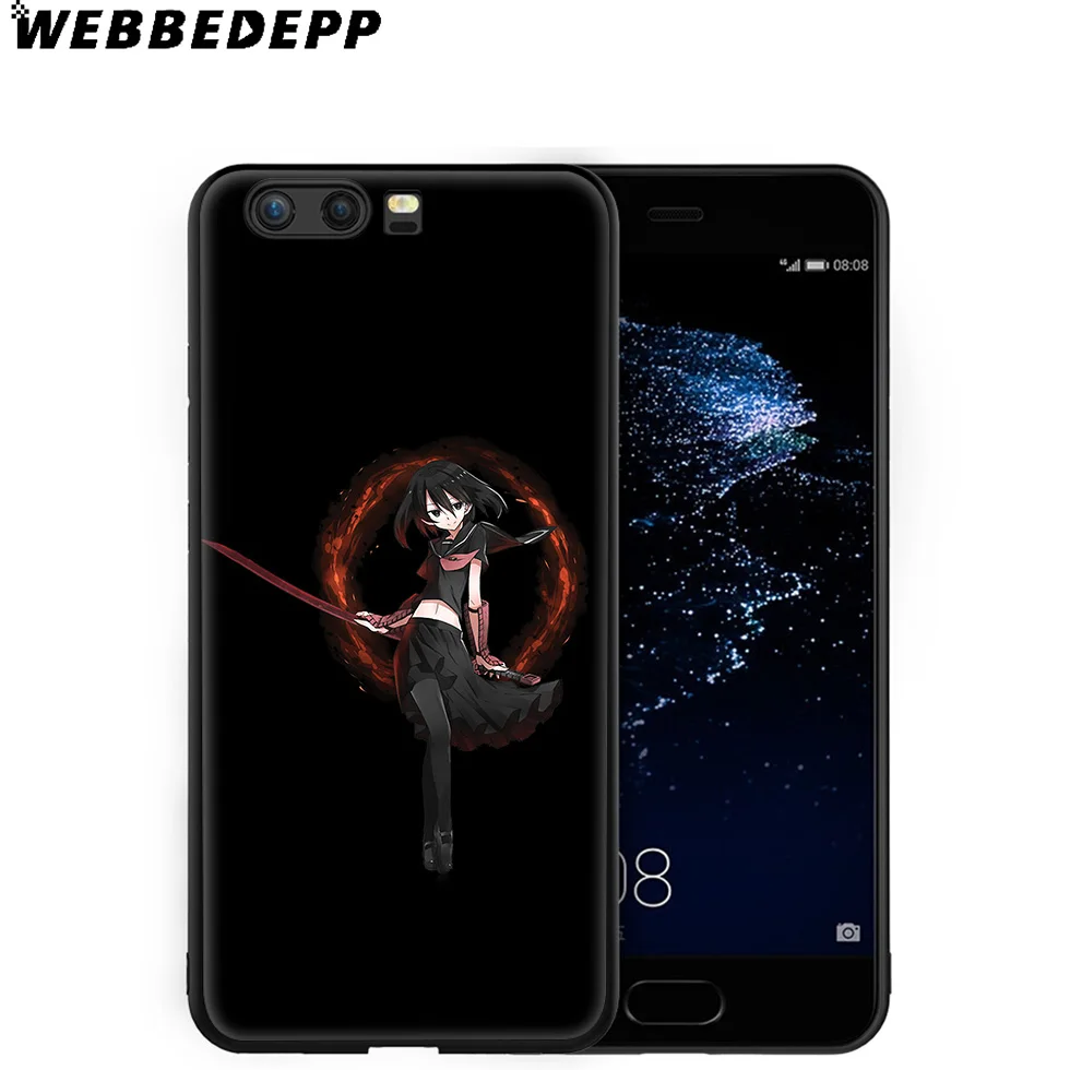 Мягкий чехол WEBBEDEPP Akame Ga Kill Anime для Huawei P8 P9 P10 P20 P30 Lite Pro P Smart Z Plus 2019 Y6 Prime 2018 2017 Mini |