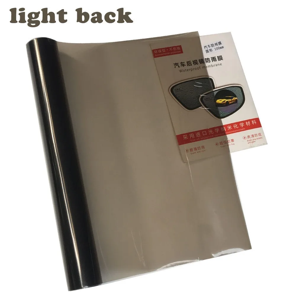 light black 40x150 см автомобильный головной светильник, задний светильник, дымовой противотуманный светильник, полупрозрачная тонированная пленка виниловая оберточная водостойкая Защитная лампа, наклейка, разные цвета - Название цвета: light black