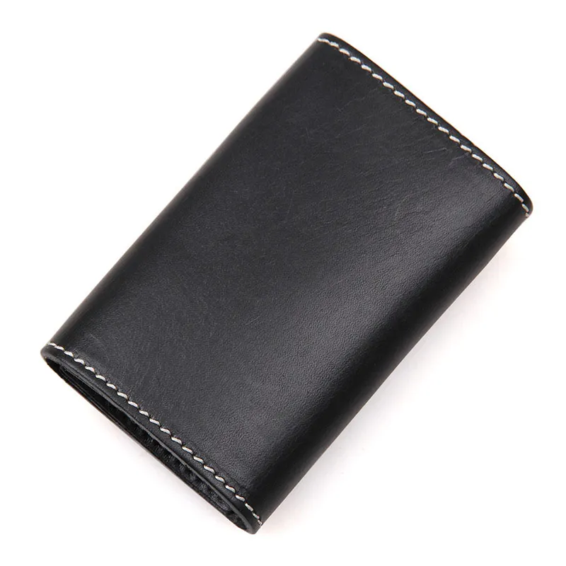 Модная стильная сумка для ключей из натуральной кожи унисекс 6 крючков