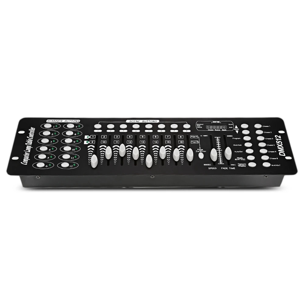 Фото Универсальный Стандартный 192 Каналы DMX512 консоли контроллера для сценового Универсальный Стандартный 192 Каналы DMX512 консоли контроллера для сценового