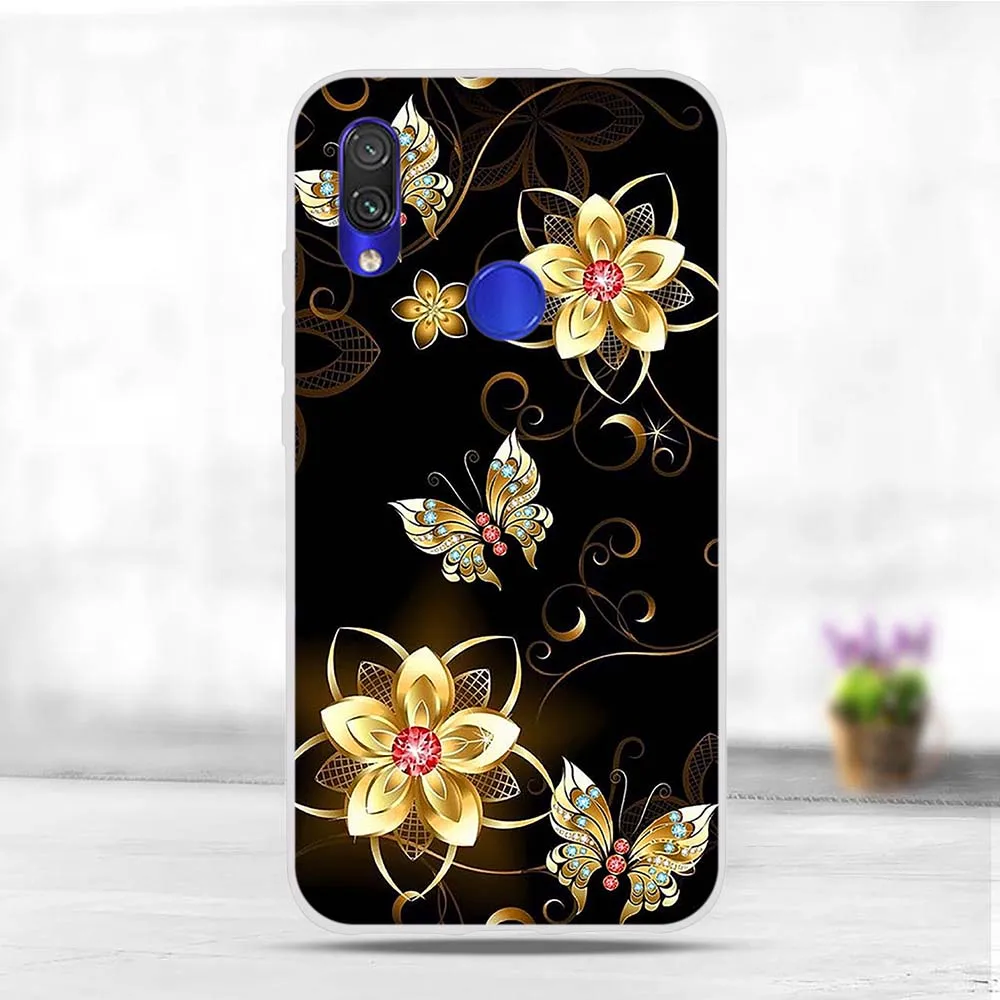 Чехол для телефона s для Xiaomi Redmi 7 Чехол для Xiaomi Redmi 7 Redmi7 Мягкий ТПУ чехол-накладка милые Чехлы для Xiomi Redmi 7 Capa 6,26"