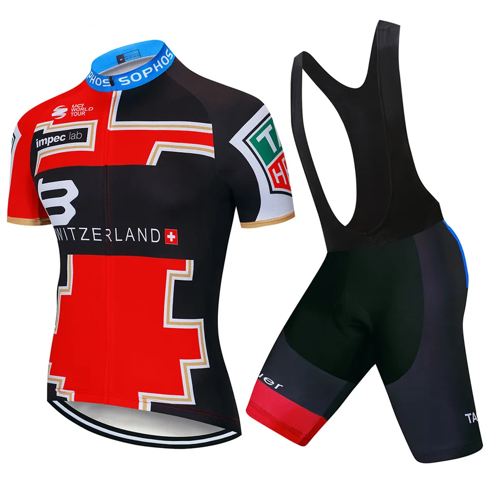 2019 летний красный Pro товар велосипедный Джерси костюм трико Ropa Ciclismo MTB
