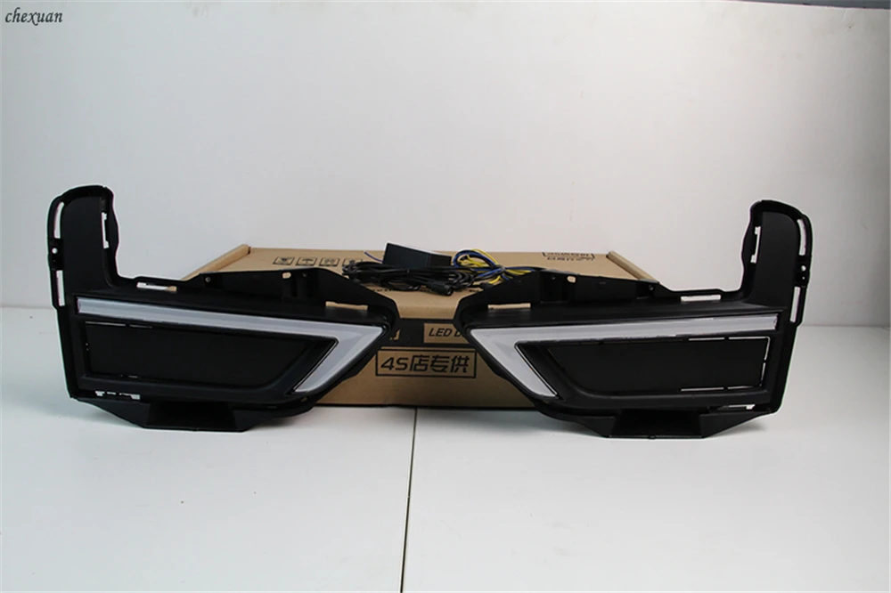 Дневные ходовые огни DRL противотуманные фары крышка дневного света сигнал