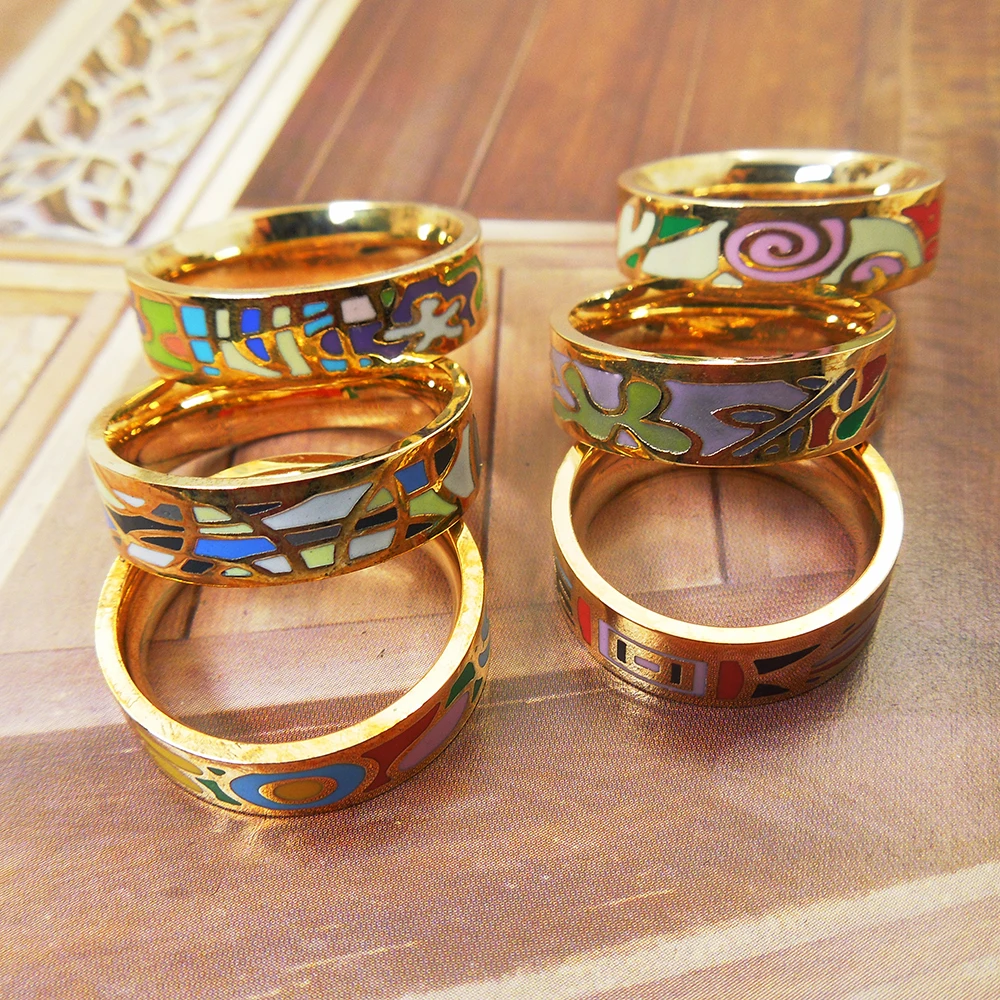 2018 Новое поступление кольцо из нержавеющей стали 316L случайная отправка