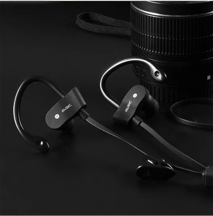 Наушники беспроводные наушники гарнитура Bluetooth спортивные с микрофоном для