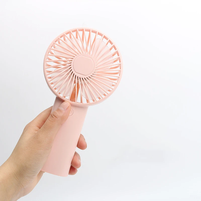 Портативный мини ручной вентилятор с подставкой люлькой Usb ветряной Ventilateur
