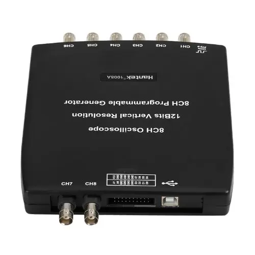 LIXF Hantek 1008A 8CH цифровой осциллограф DAQ генератор 2. 4MSa/s 12 бит|digital oscilloscope|pc digital