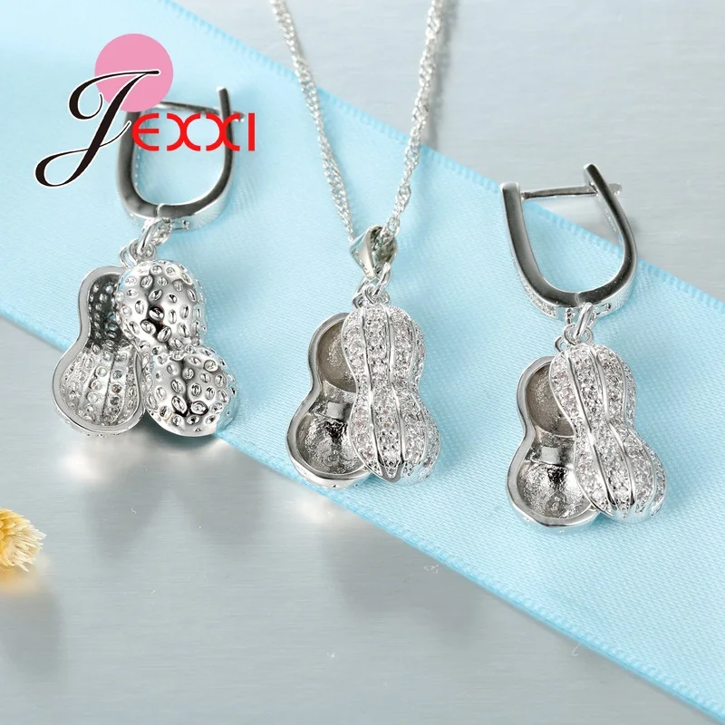 Женский комплект из колье и серёг серебра 925 пробы|jewelry sets for women|designer jewelry setjewelry |