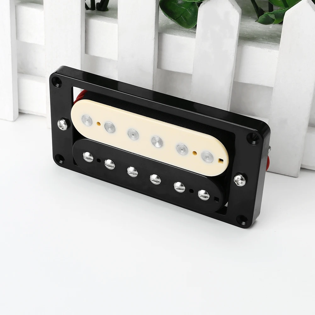 

1 Set Double Humbucker Guitar Parts Electric Guitar Alnico Bar Humbucker Pickup Chrome Gold Black