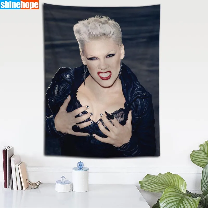 Alecia · Beth · Moore, P! nk на заказ гобелен настенный гобелен Настенное подвесное одеяло для спальни фермерский дом Декор богемное украшение для дома - Цвет: Tapestry 19