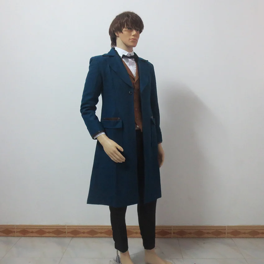Fantastic Beasts and Where to Find Them Newt Scamander Cosplay Costume Halloween Outfit Full Set Custom Made | Тематическая одежда