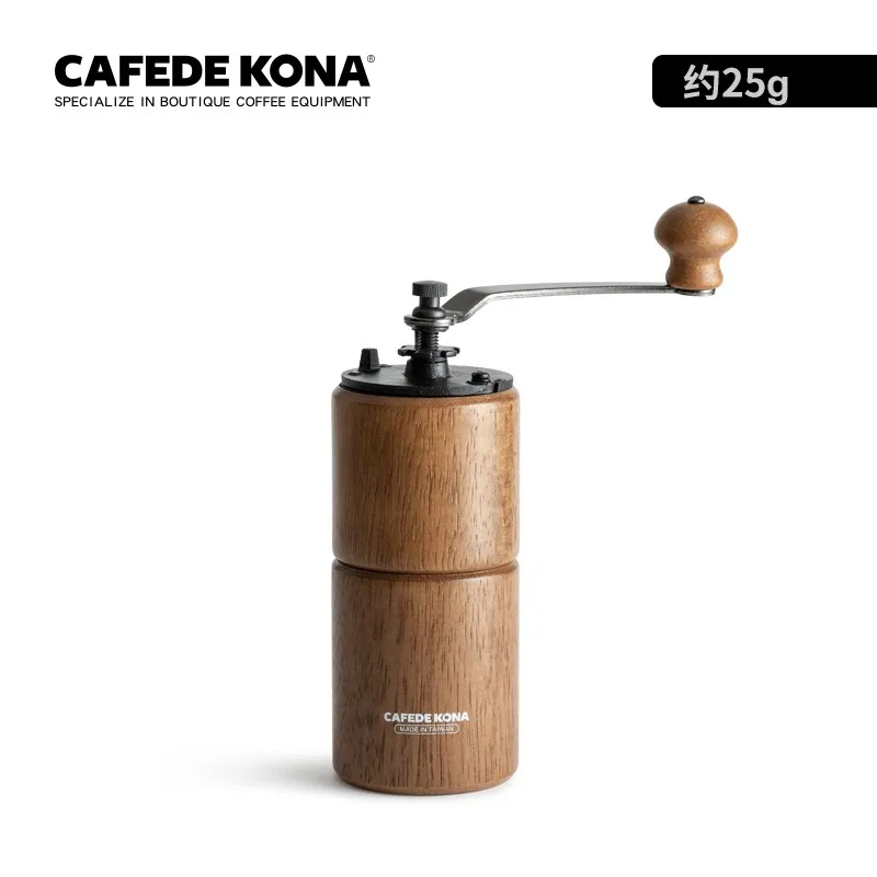 Кофемолка CAFEDE KONA из Тайваня ручное управление ретро чугуна измельчитель