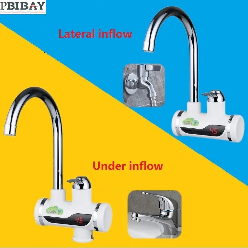 RX 011G цифровой дисплей кран для быстрой горячей воды электрический