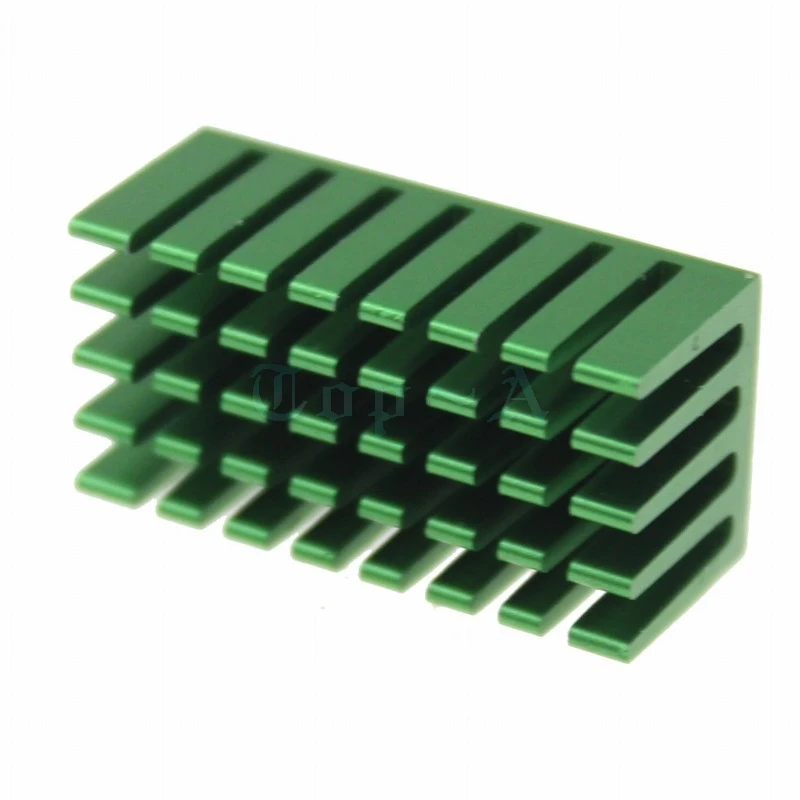 10 шт./лот 28x14x12 мм алюминиевый радиатор для чипа VGA RAM IC LED Радиатор охлаждения|aluminum