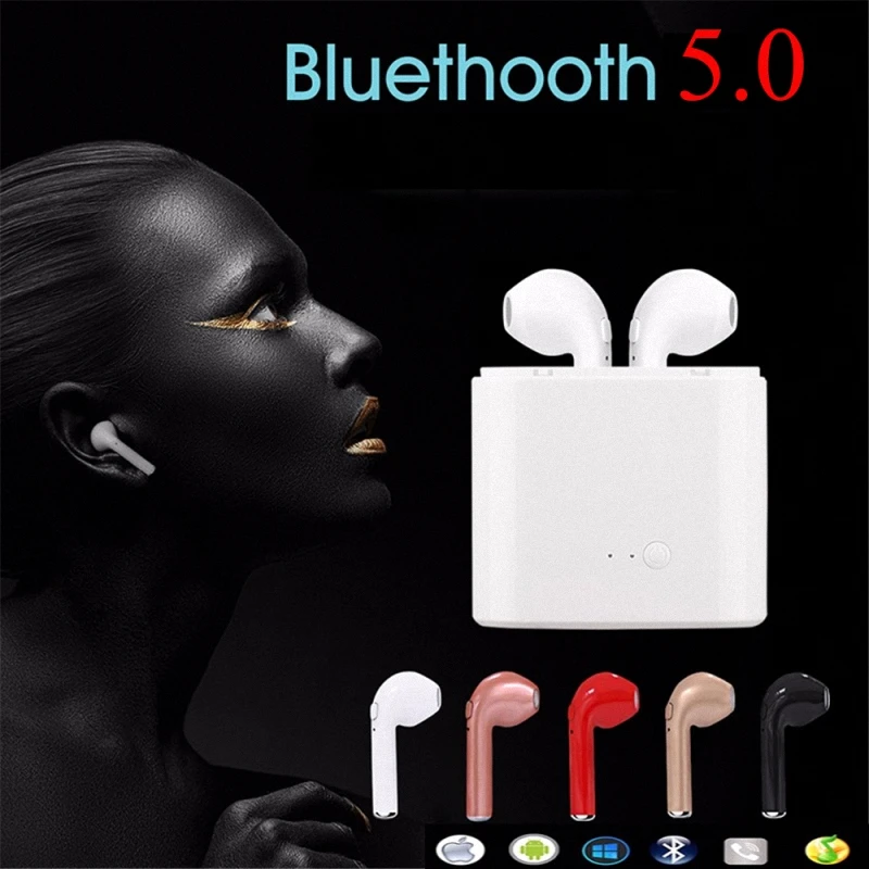 I7s TWS true wireless fone de ouvido беспроводные наушники Bluetooth для iphone xiaomi mi airdots | Электроника