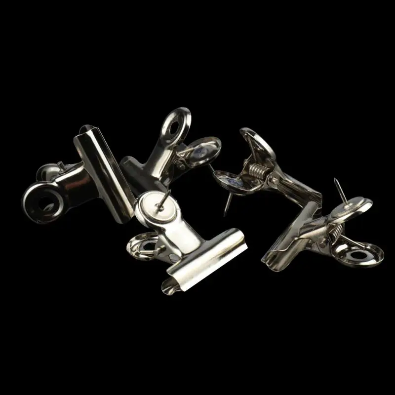 20 Pieces Push Pins Clips Tacks Clips Thumb Clips Wall Clips with Pins for Cork Boards Cubicle Walls Using Art Projects Photos N