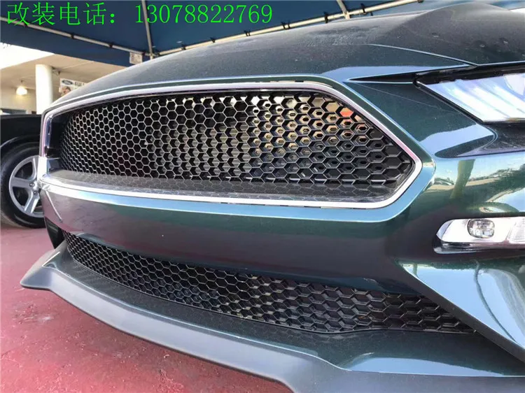 Решетка гриля из углеродного волокна для FORD MUSTANG 2018 Bullitt | Автомобили и мотоциклы