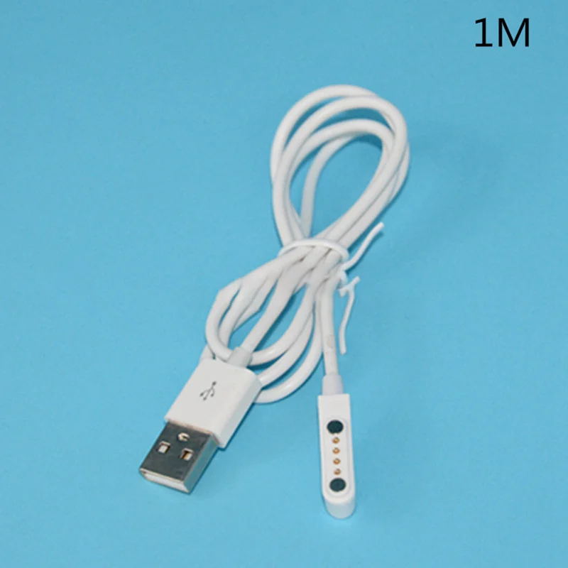 USB 2 0 Штекер до 4 Pin Pogo кабель для зарядки Магнитный Кабель зарядного устройства
