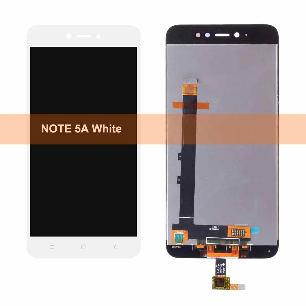 Note 5A White 5," дисплей для Xiaomi Redmi Примечание 5A сенсорный ЖК-экран с рамкой для Xiaomi Redmi Примечание 5A Prime Y1/Y1 Lite - Цвет: Note 5A White