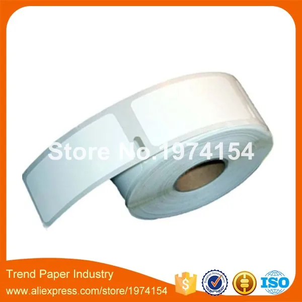 60x Rolls Dymo Совместимые Этикетки 30336 (500 roll/1per коробка) (белый) 1X2 1/8 многоцелевой label