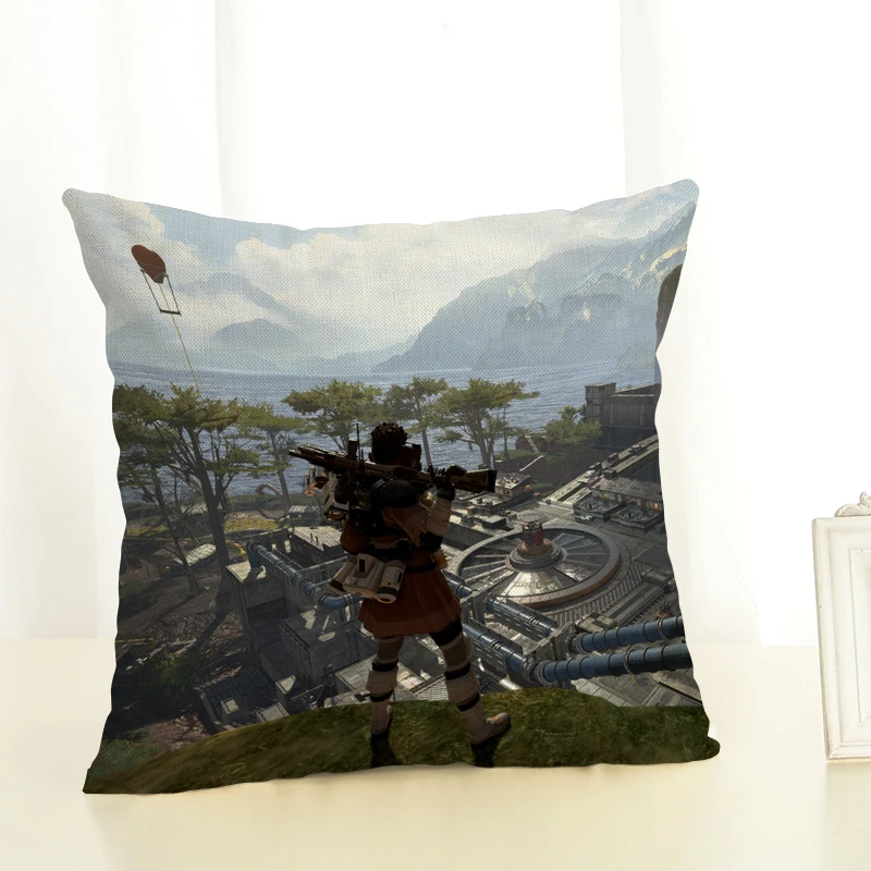 Раскраска Горячая игра APEX LEGENDS хлопок льняная наволочка для подушки наволочка для домашнего декора наволочка для дивана cojines