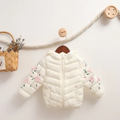 Новинка зимы 2018 теплое тонкое пуховое хлопковое пальто для мальчиков и девочек