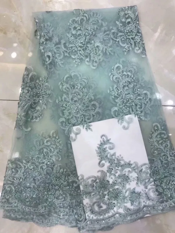 Многоцветные высокого качества дополнительно 3d блестками французский Тюль в