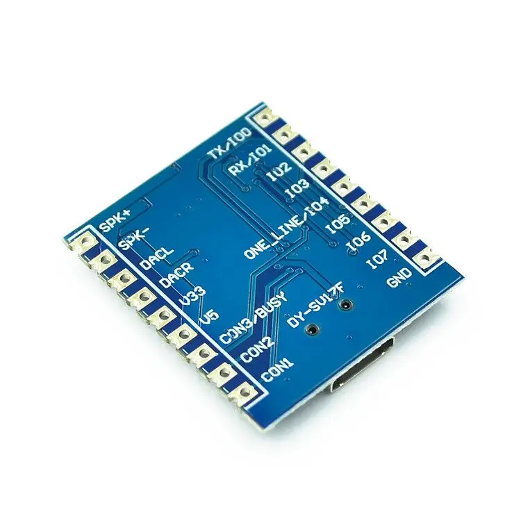 DY SV17F аудио модуль мини mp3 плеер IO Trigger USB скачать флэш голосовой