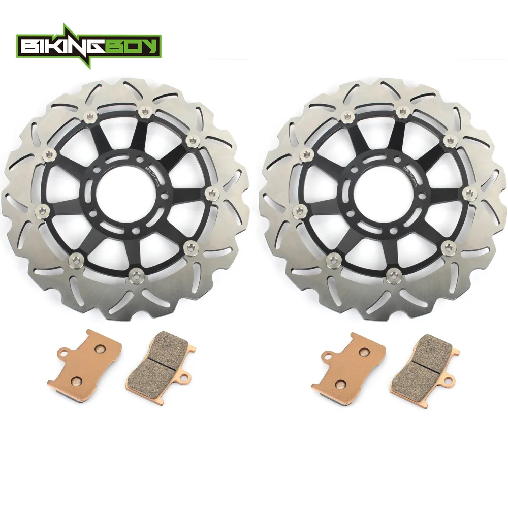BIKINGBOY передние тормозные диски Диски колодки для Triumph TIGER 1050 07 08 09 10 11 12 13 14 SE/ABS 2011 2012