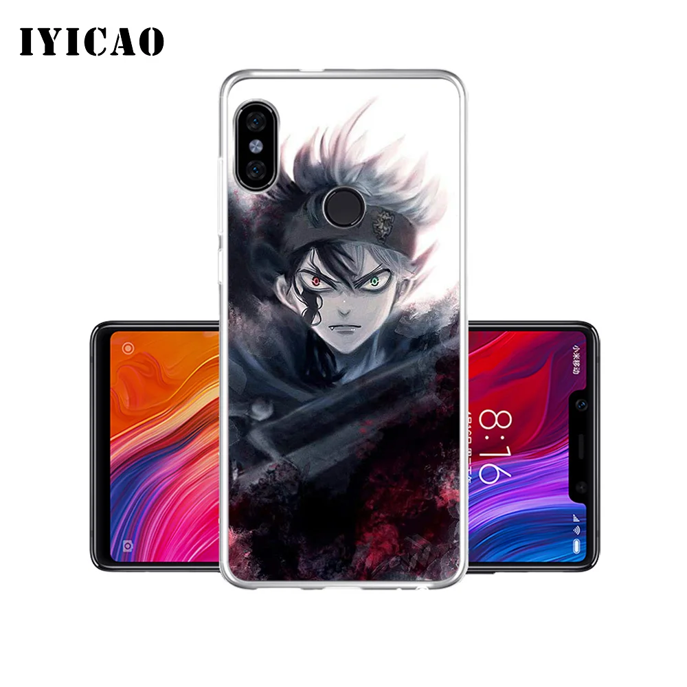 Мягкий силиконовый чехол IYICAO для телефона Xiaomi Mi 9 8 SE 6 A1 A2 Lite F1 MIX2S MIX3 из ТПУ с черным
