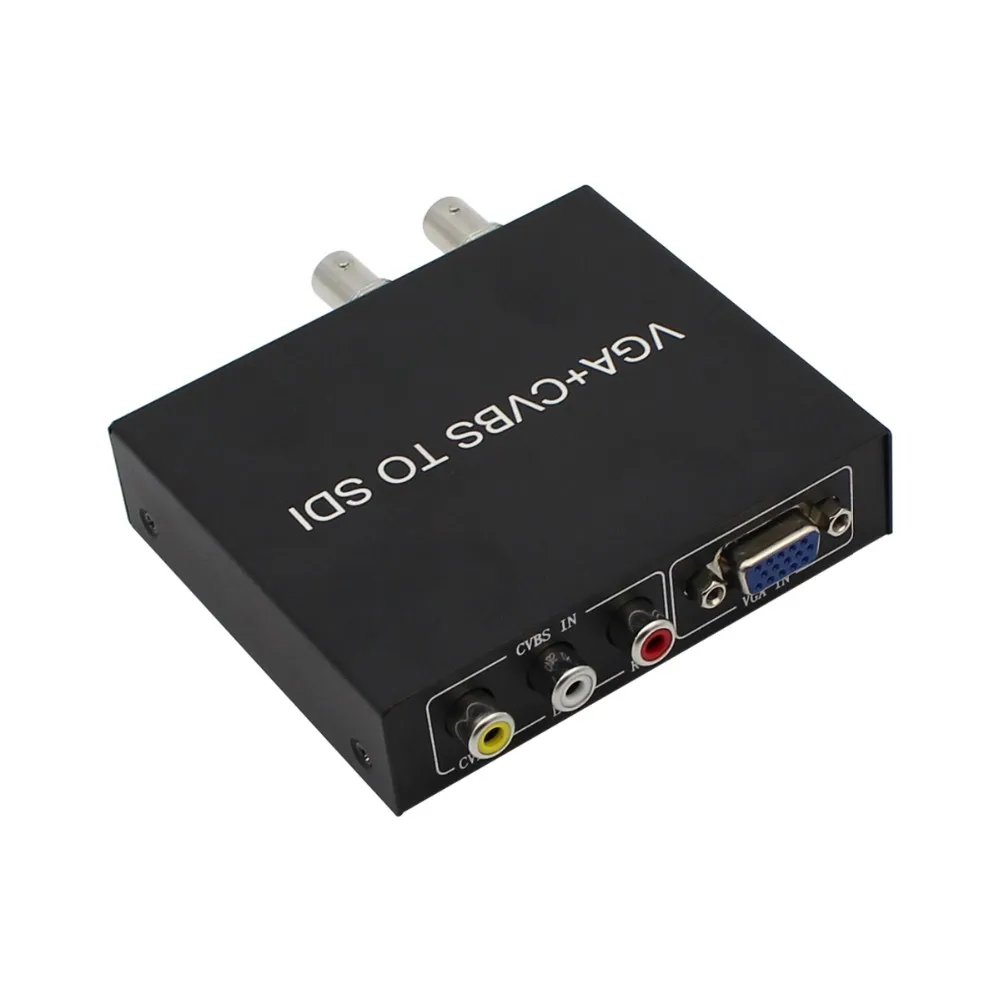 Фото Видеоконвертер VGA CVBS в SDI Scaler VGA + CVBS в 2, тактический военный класс SDI для систем видеонаблюдения №3