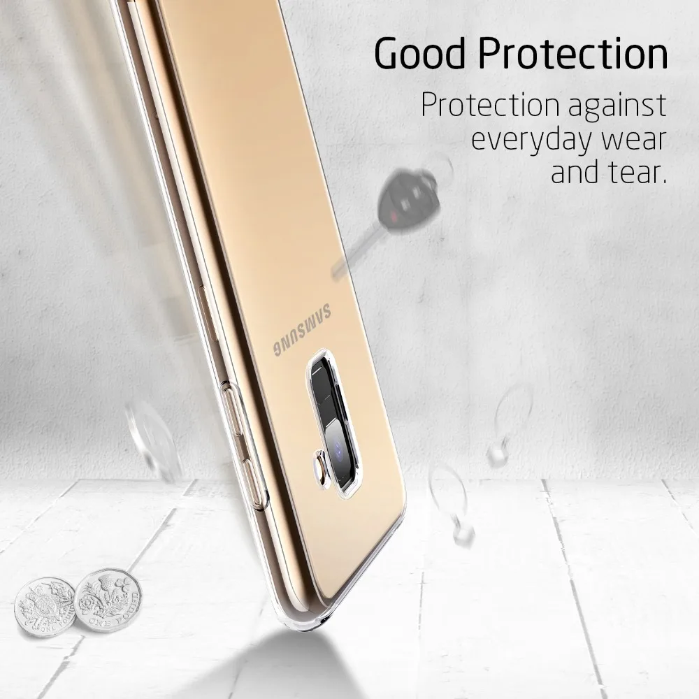 Прозрачный чехол для Samsung Galaxy Note 8 9 10 20 S6 S7 edge S8 S9 S10 S20 S21 Plus S10e Ультратонкий Мягкий