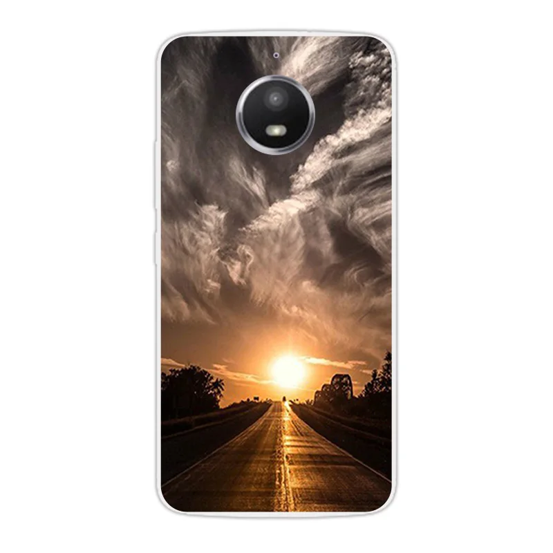 Чехол для Moto E4 Plus E (4-го поколения) мягкий силиконовый чехол из ТПУ Doggy Motorola (версия