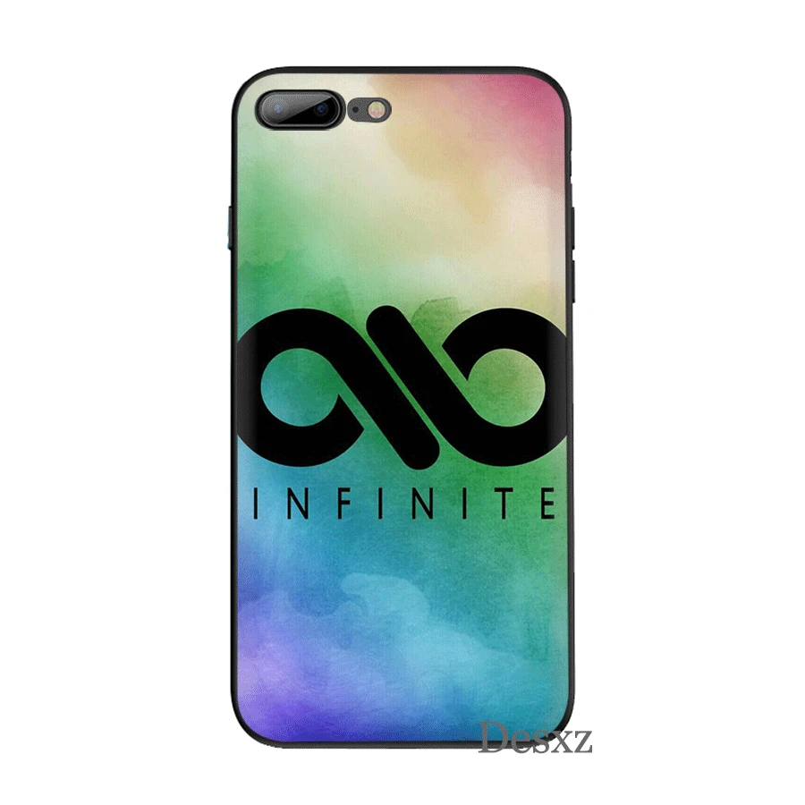 Мобильный телефон чехол для iPhone 11 Pro XR X XS Max 6 6S 7 8 Plus 5 5S SE корейский бесконечный Kpop