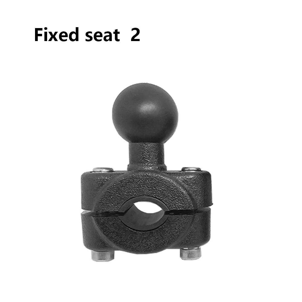Fixed seat 2 TUYU крепление для велосипеда мотоцикла с GoPro Hero 8 7 6 5 SJCAMSJ4000EKEN H9 аксессуары для экшн-камеры Мотоцикл Скутер зеркальное крепление - Цвет: Fixed seat 2