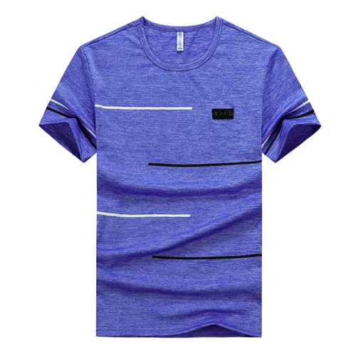 Жутко и boror Большие размеры 6XL, 7XL, 8XL, 9XL Футболка мужская брендовая одежда мода письмо футболки мужской быстросохнущие Повседневная футболка Топы И Футболки - Цвет: 56 blue