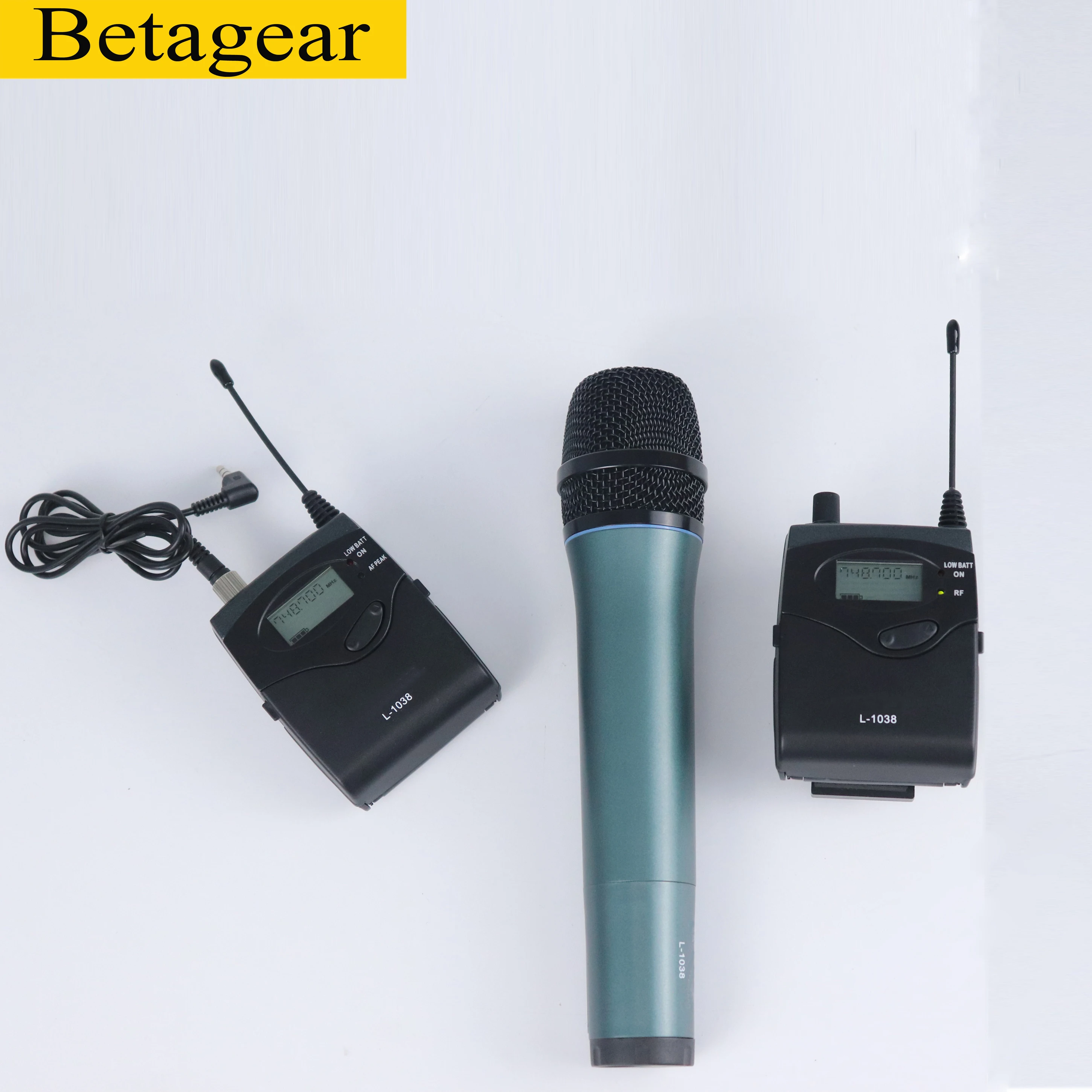 Betagear DSRL камера интервью запись L1038 система гида тура беспроводной микрофон 2