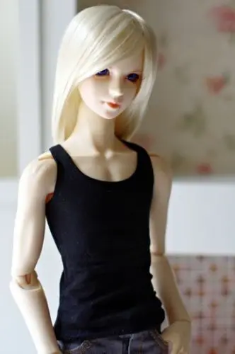 [Wamami] 06 # черный белый жилет/футболка 1/4 MSD 1/3 SD DZ AOD LUTS SD17 DZ70 BJD Dollfie | Игрушки и хобби