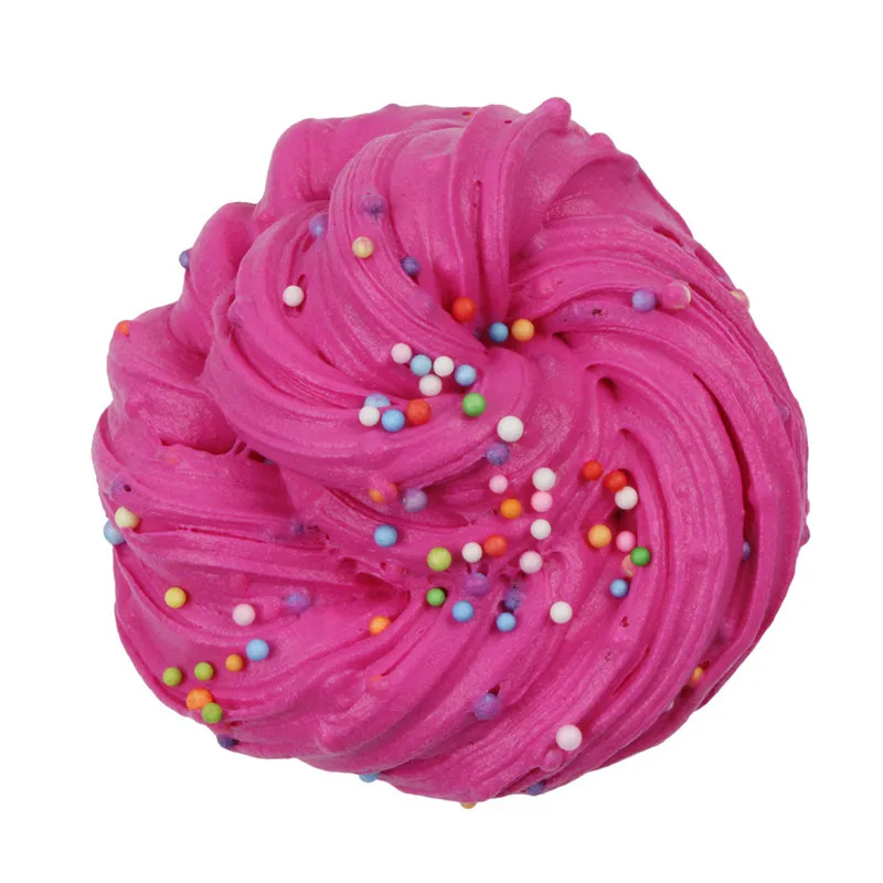 Hot Pink Нить зубной феи облако слизь уменьшенное давление грязи снятие стресса Детский пластилин игрушка Мягкое снятие Стресса Игрушка забавные дети ToyFeb20 - Цвет: Hot Pink