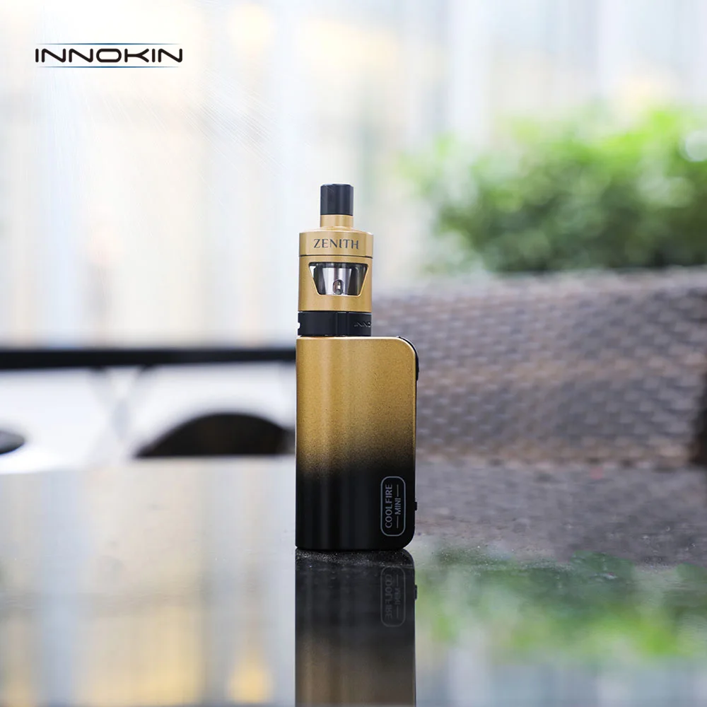 Оригинальный Innokin CoolFire Mini Zenith D22 Vape комплект 2 мл бак атомайзер 1300 мАч встроенный