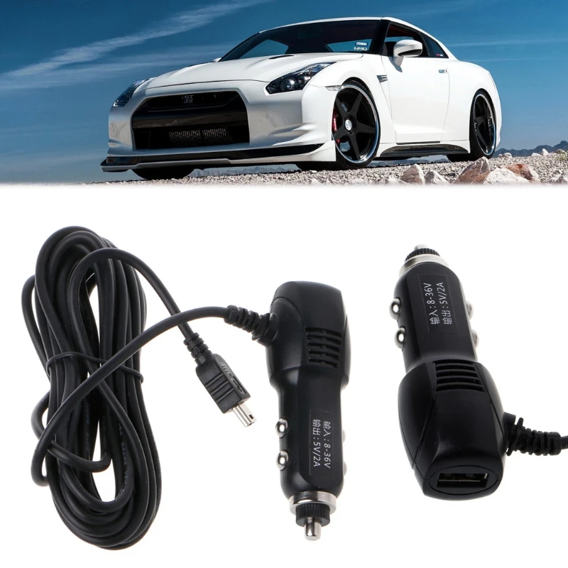 Мини/микро USB порт двойной 5V 2A автомобильное зарядное устройство адаптер