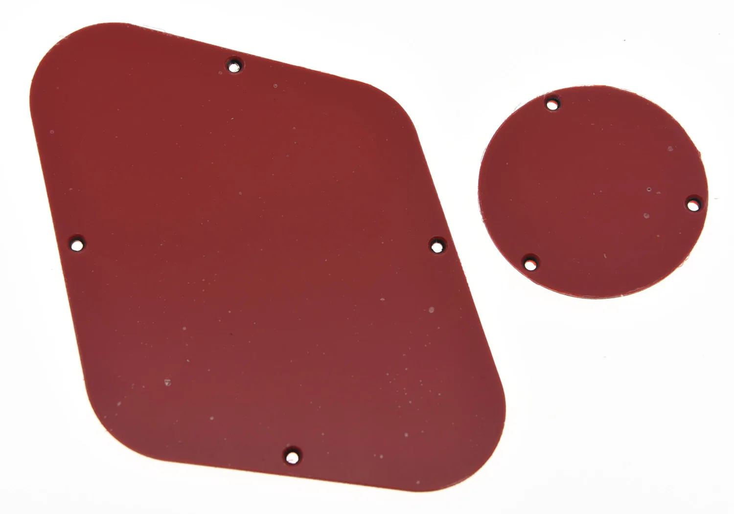 

Red 3 Ply LP Rear Control & Switch Plate Cavity Cover For Epi LP
