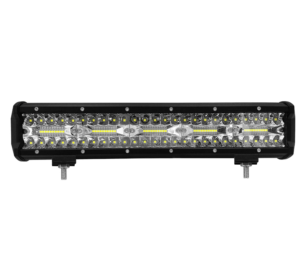 15inch300W 36 Вт 60 Вт 120 Вт 240 Вт 300 комбо работы светодиодный светильник бар светодиодный для Jeep ATV УАЗ внедорожник седельный тягач внедорожный точечный Запуск светильник 12V 24V - Цвет: 15inch300W