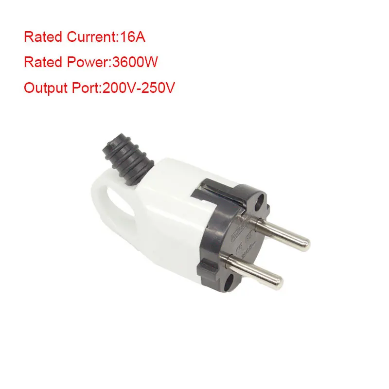 16A 3600 W 200 V 250 первоначально ЕС Стандартный Мощность двухъядерный адаптер штепсель