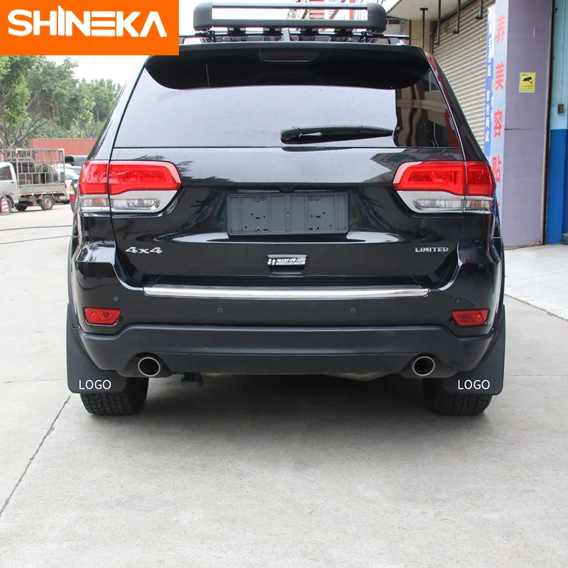 Брызговики SHINEKA для Jeep Grand Cherokee 2011 2018 брызговики из АБС пластика аксессуары