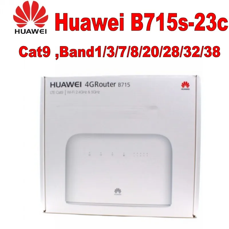 Оригинальный разблокированный Huawei B715 23c 4 аппарат не привязан к оператору сотовой