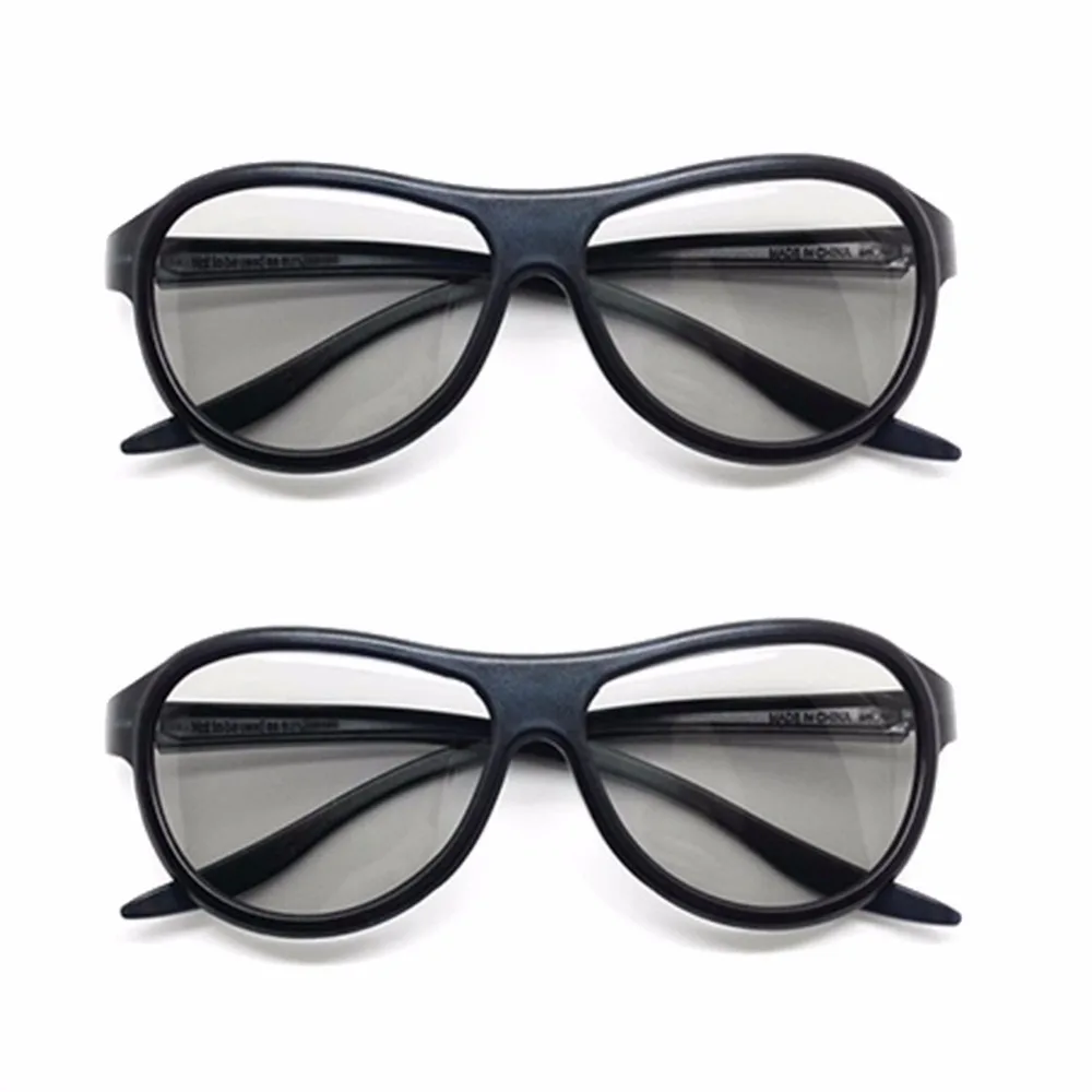 2 шт. сменные 3d очки Поляризованные пассивные для LG TCL Samsung SONY Konka оригинал|glasses